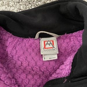 Avalanche Purple and Black Jacket